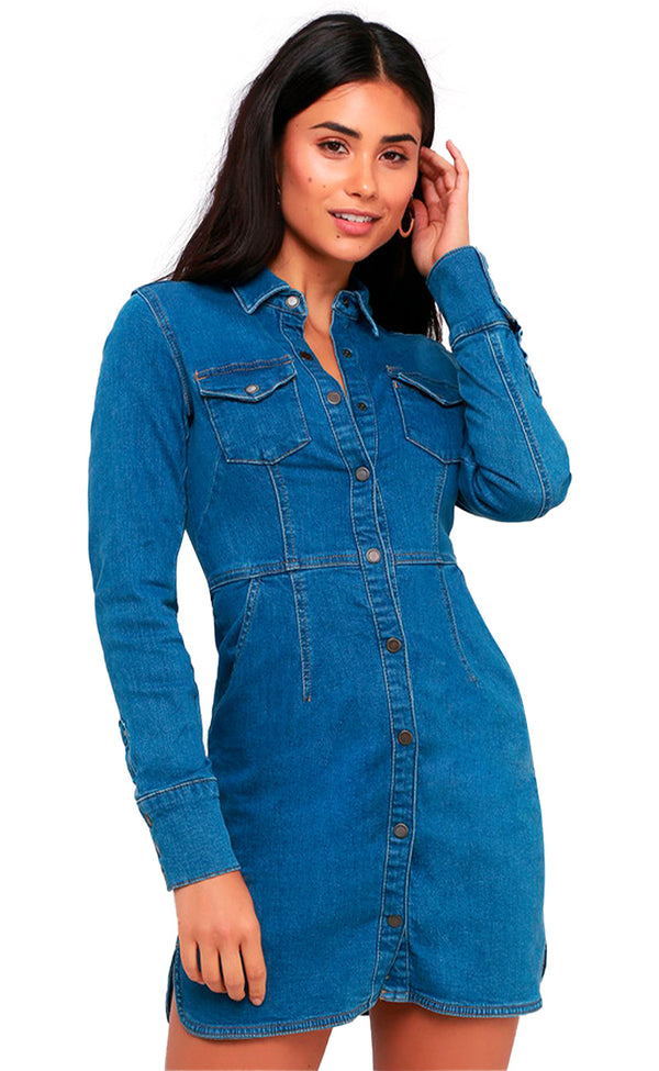 Vestido Denim