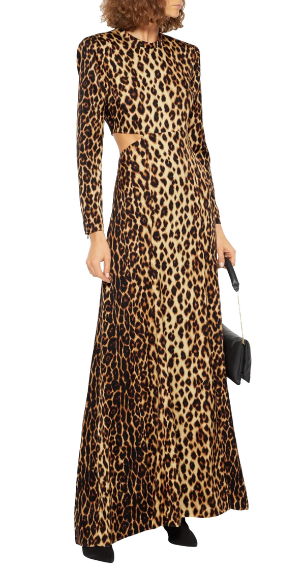 Vestido Gabriela Leopard