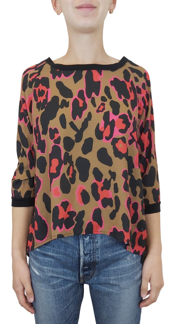 Blusa Animal Fucsia