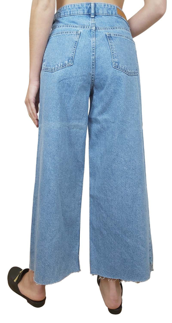 Jeans Wide Leg Full Lenght Denim