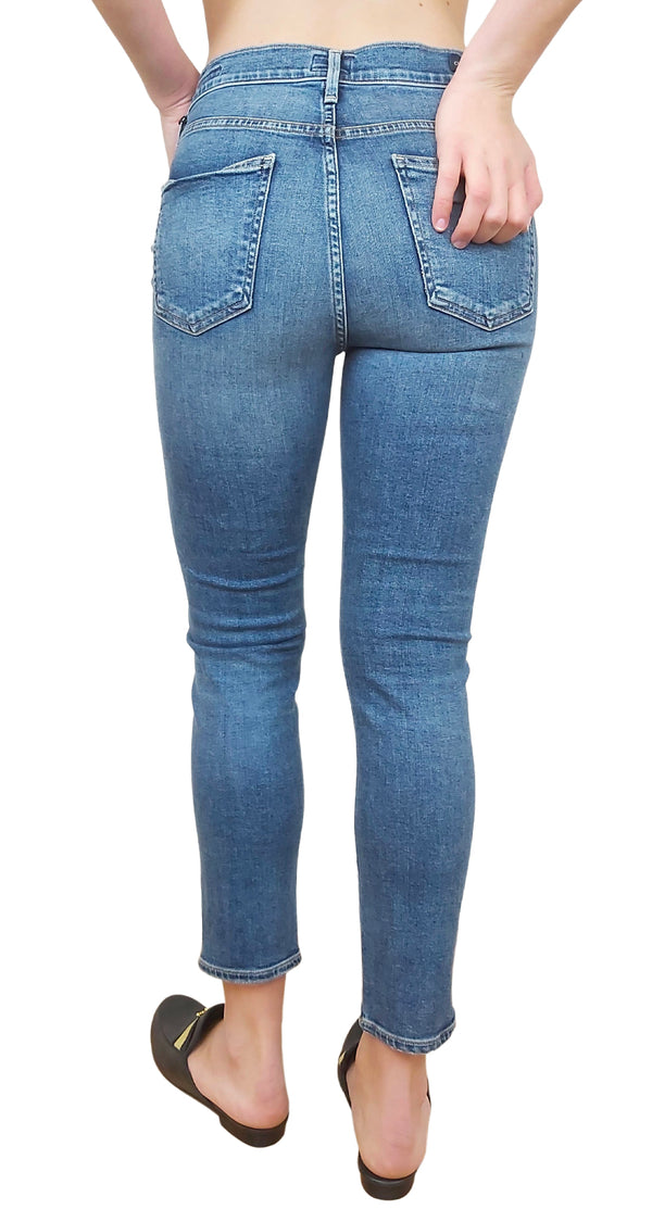 Rocket Crop High Rise Skinny