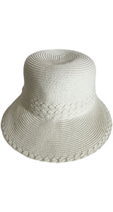 Sombrero Tejido Blanco