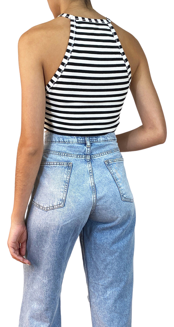 Crop top Cuello Alto