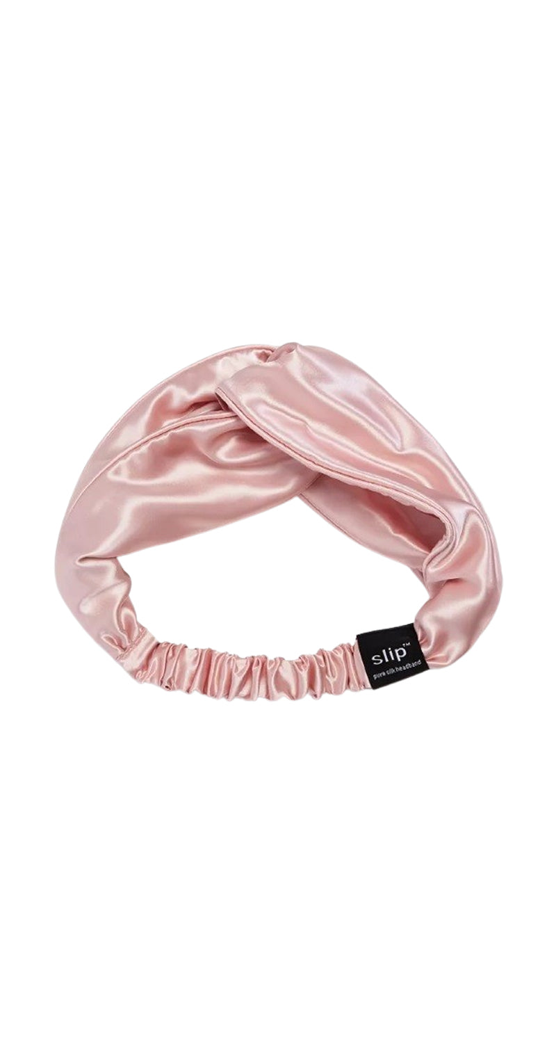Silk Twist Headband - Pink