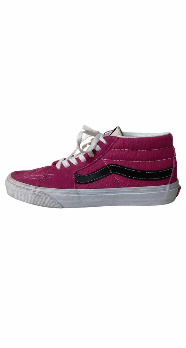 Zapatillas Sk8-Mid Retro Sport Fuchsia Purple/True White