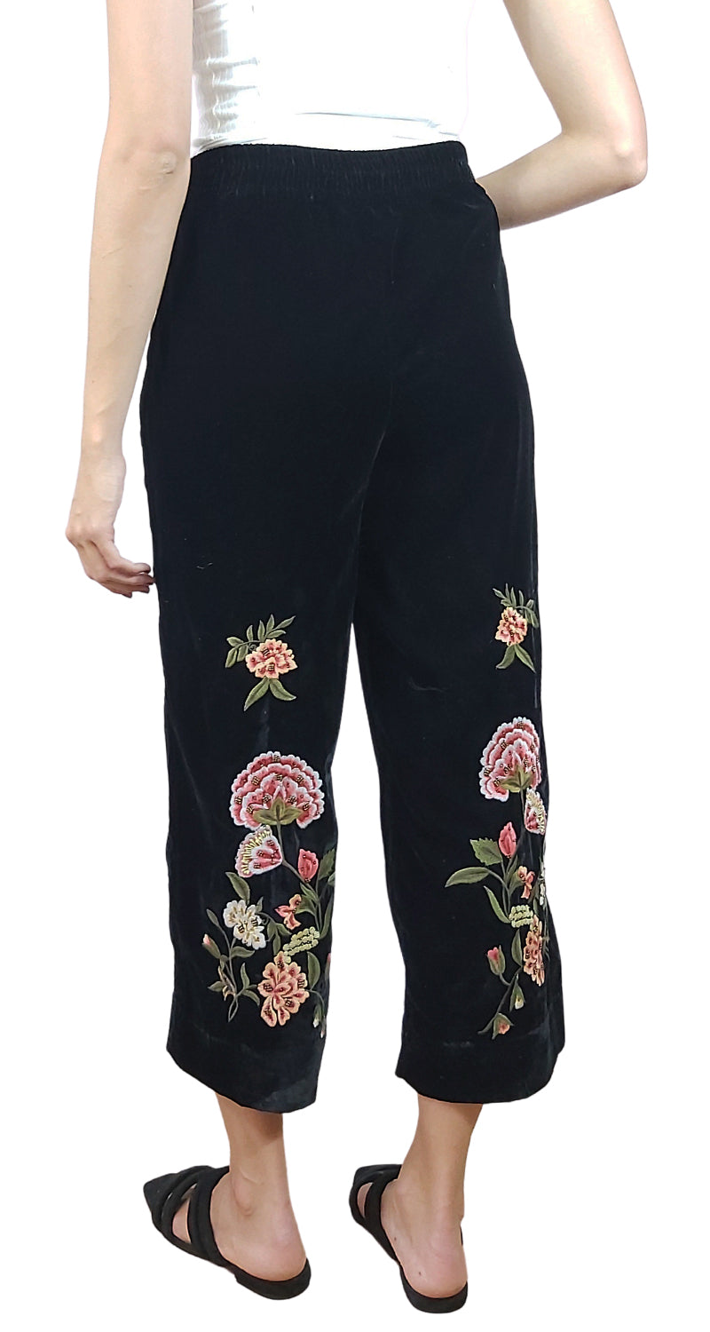 Pantalon Velvet Flores