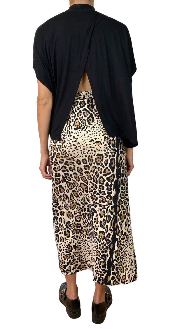 Falda Maxi Animal Print