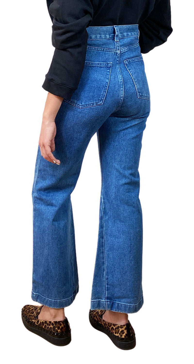 Jeans Denim Palazzo