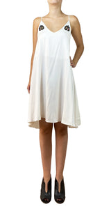 Vestido Blanco Escote