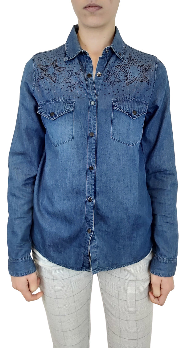 Camisa Denim Estrellas