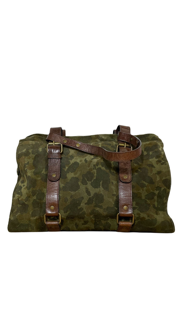 Bolso Cuero Camuflado