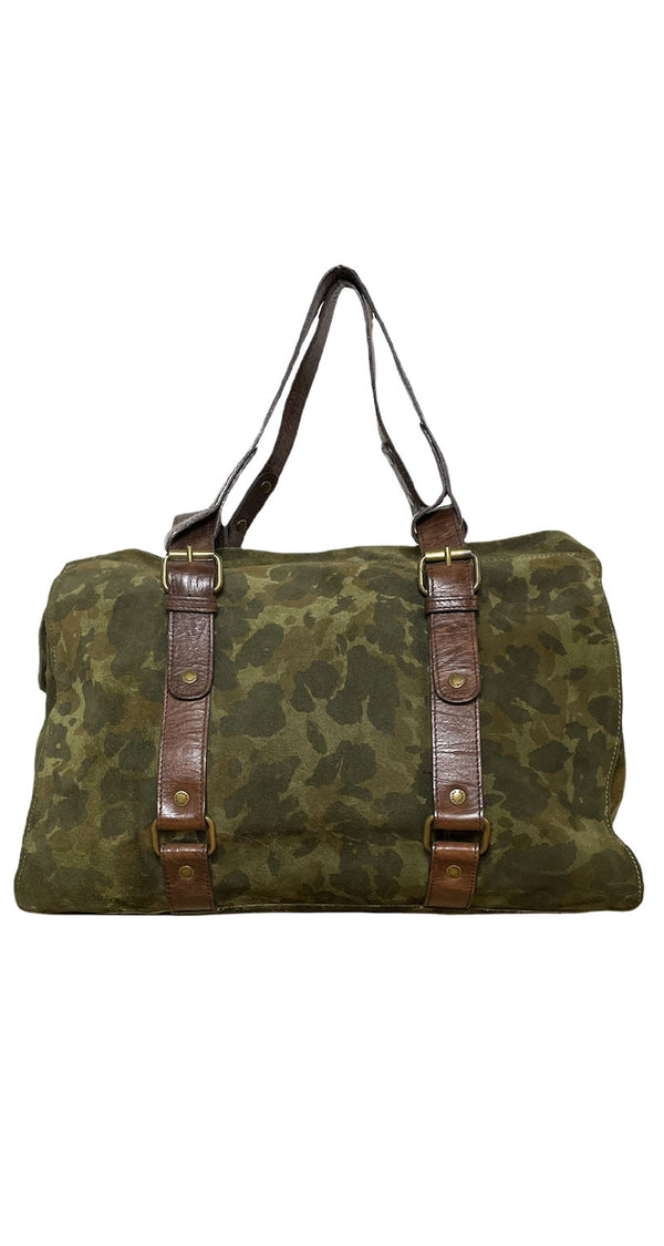 Bolso Cuero Camuflado