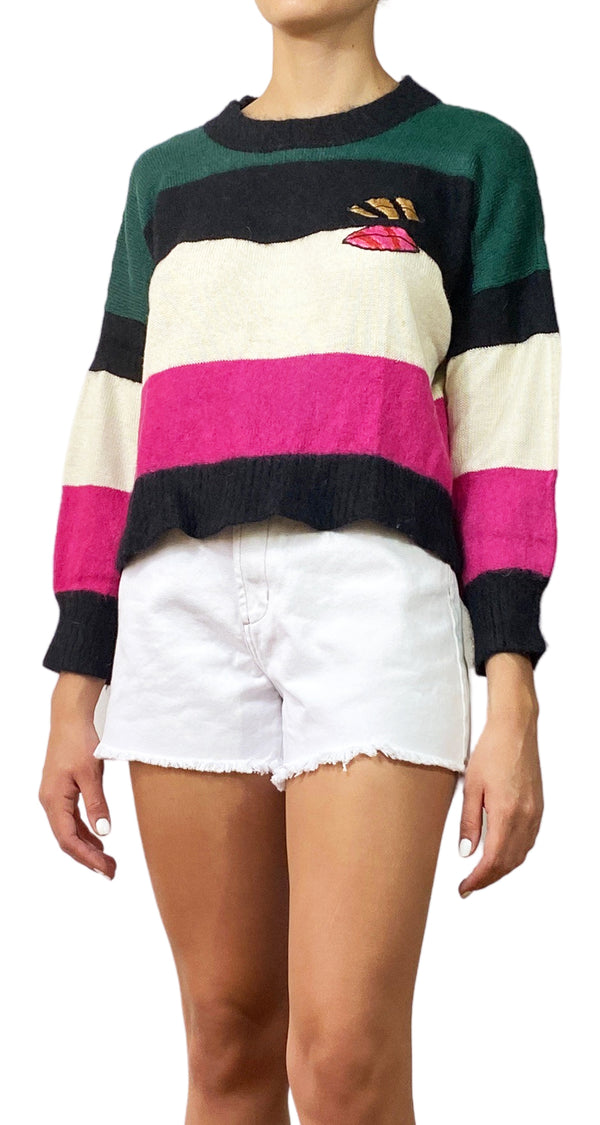 Sweater A Rayas Multicolor