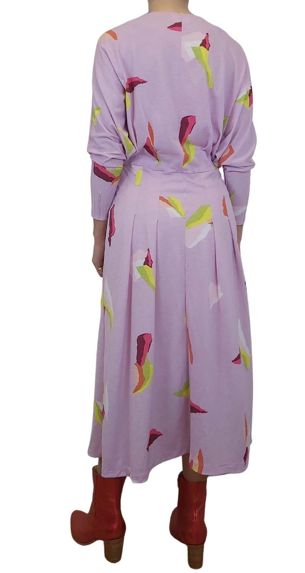 Maxi Vestido Print Rosado