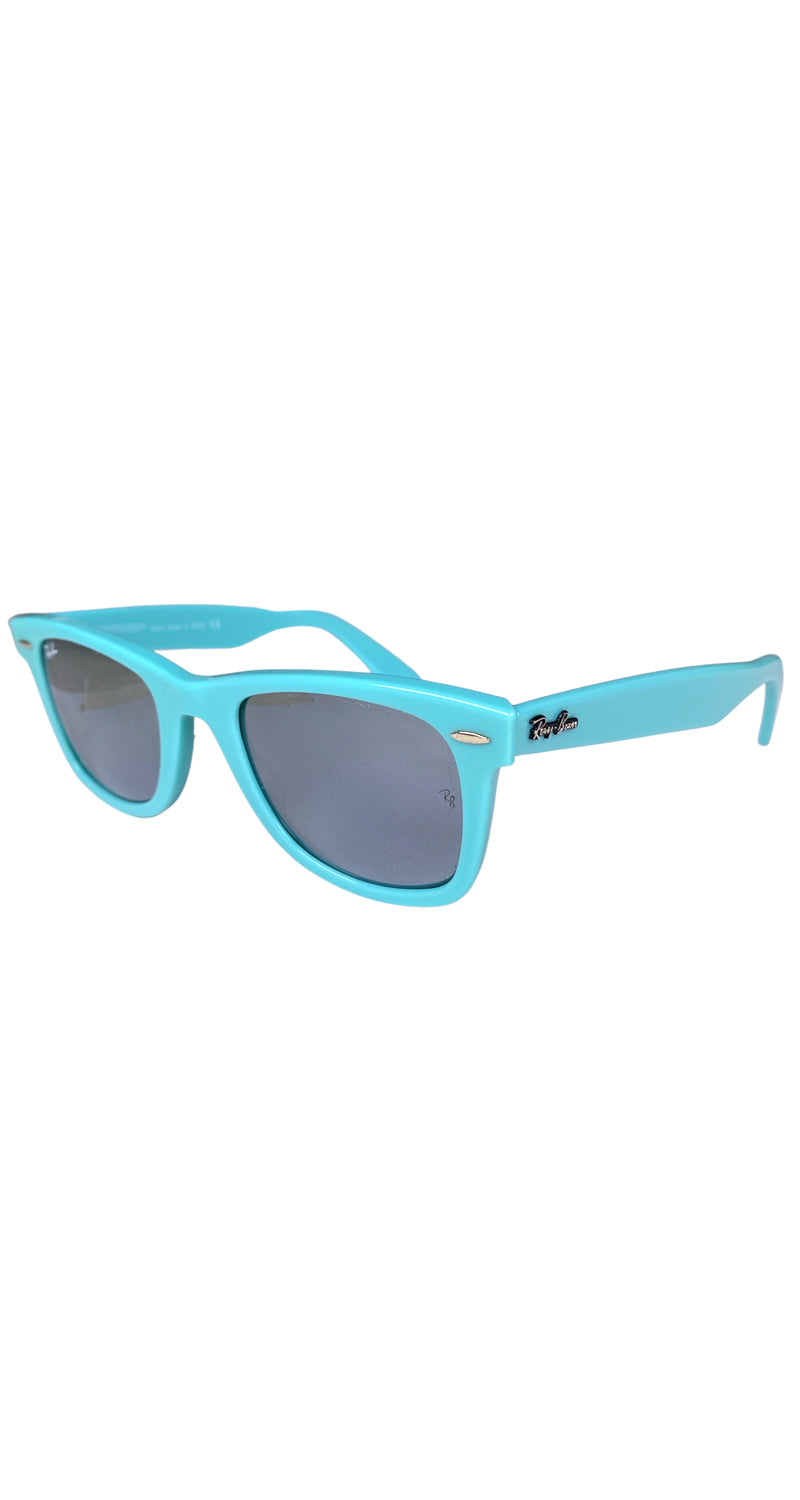 Anteojos Wayfarer Turquesa