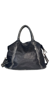 Bolso De Mano Gris