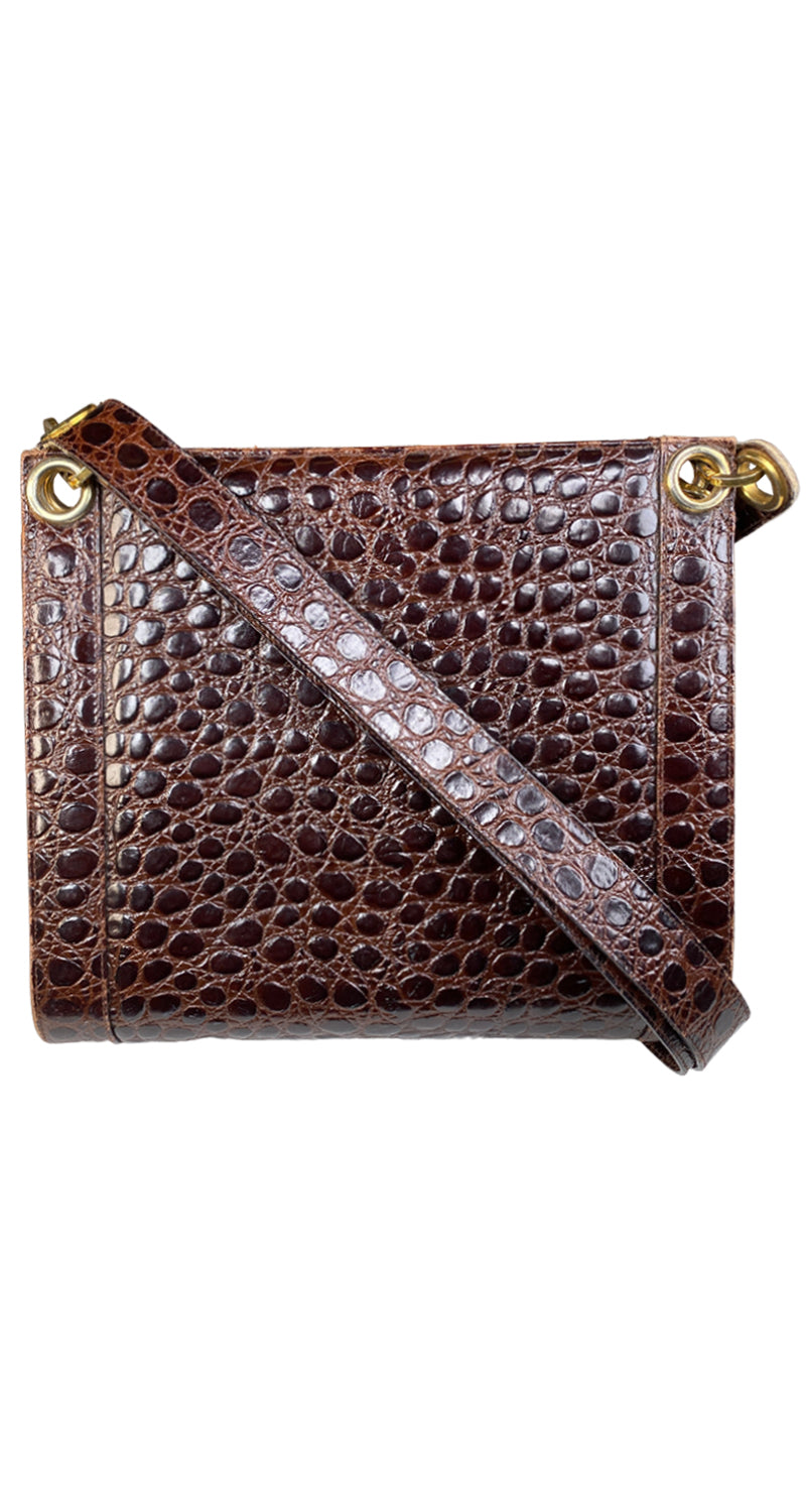 Cartera Efecto Cocodrilo