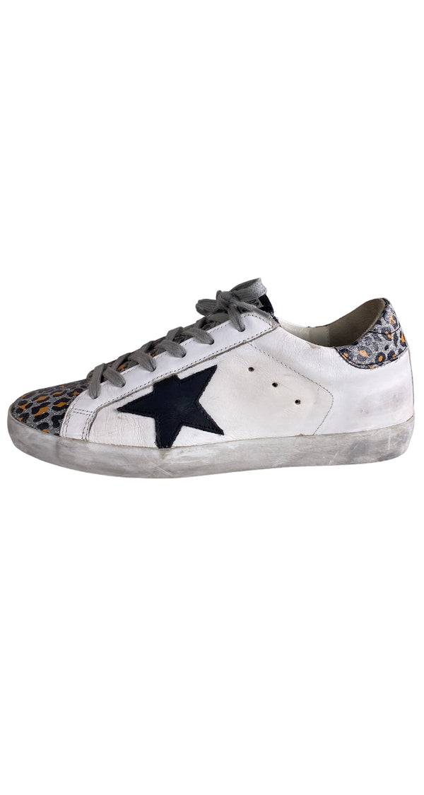 Zapatillas Superstar Blancas Print