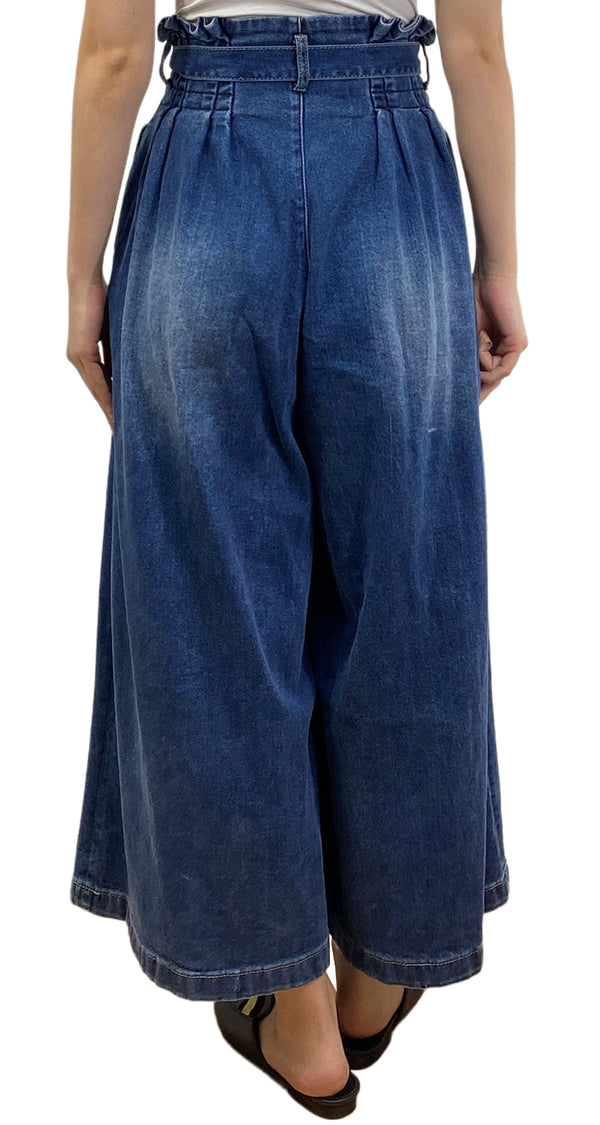 Pantalón Culotte Denim