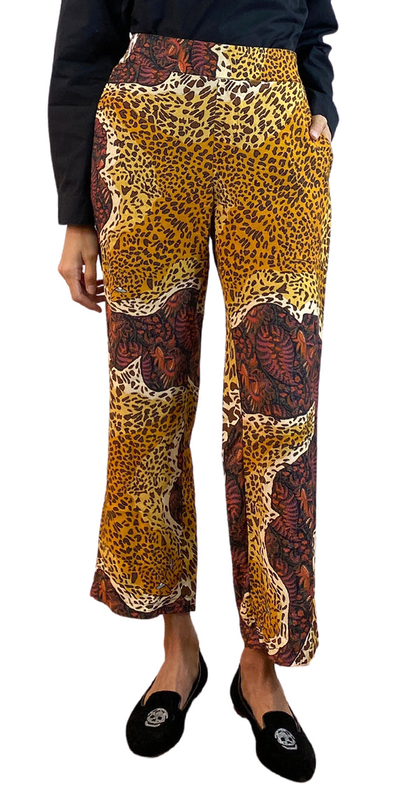 Pantalón Tela Animal Print