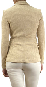 Blazer Tejido Beige