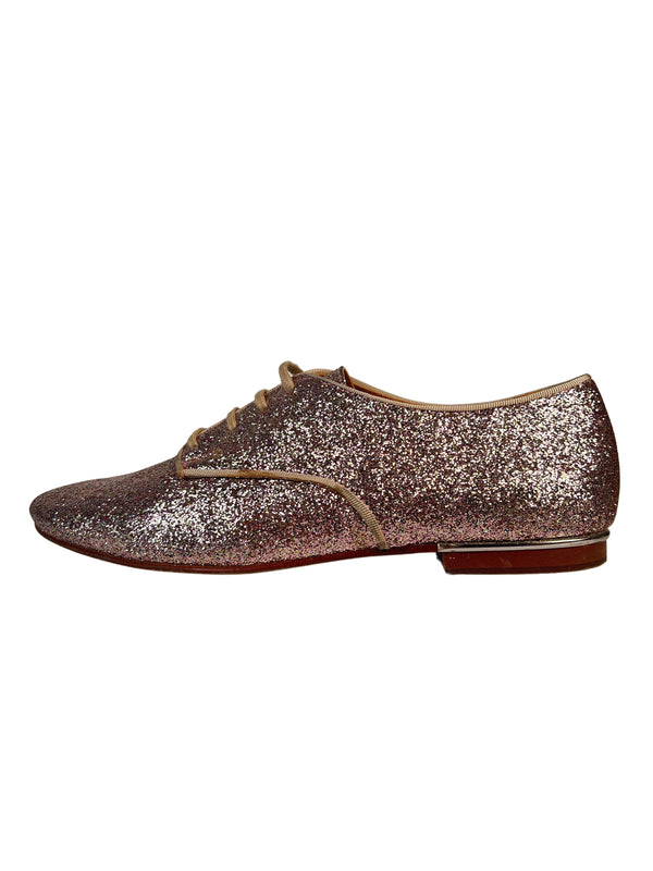 Zapato Glitter Cobre