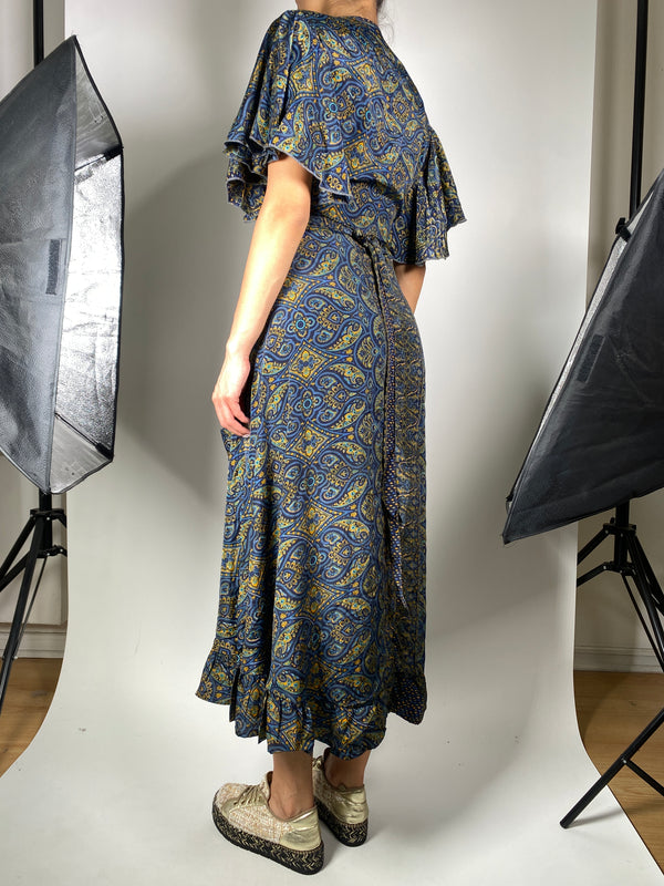 Wrap Dress Seda Paisley