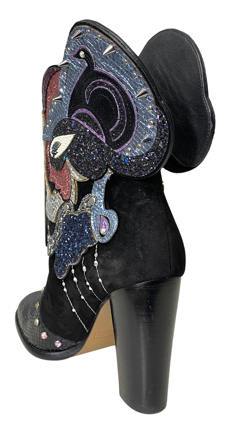 Botas Smoking Swan Mid Calf