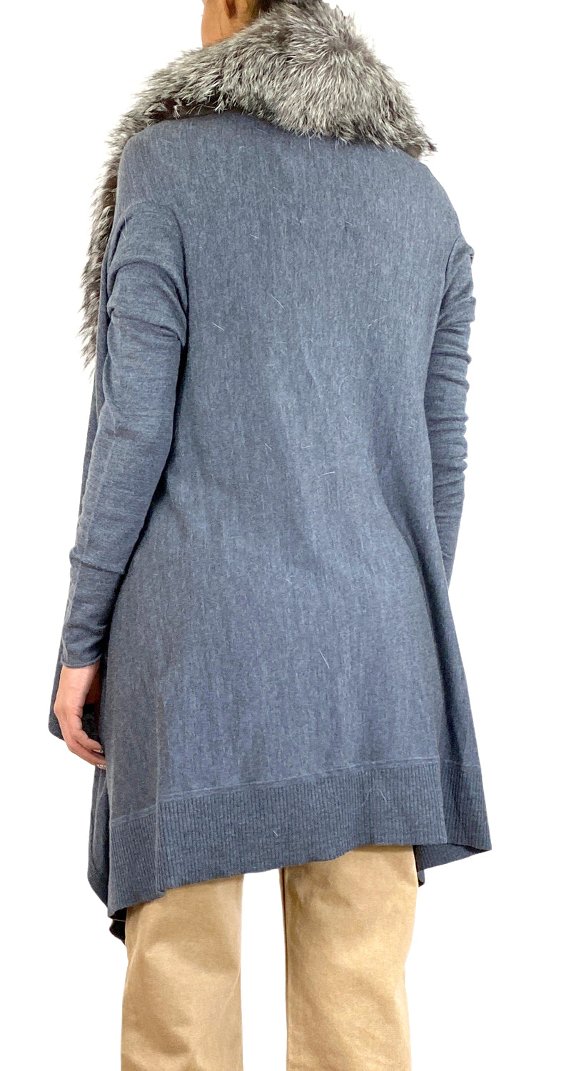 Sweater Abierto Gris