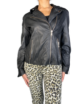 Chaqueta Biker Negra