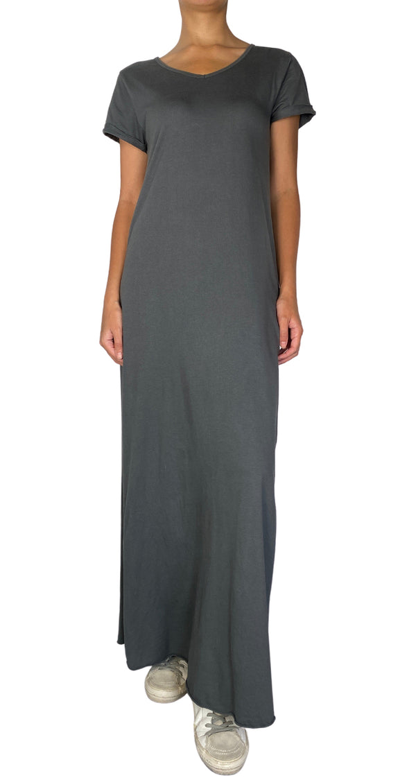 Vestido Maxi Gris