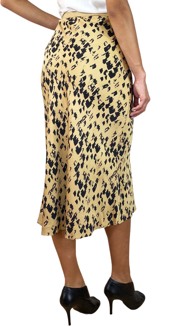 Falda Seda Animal Print