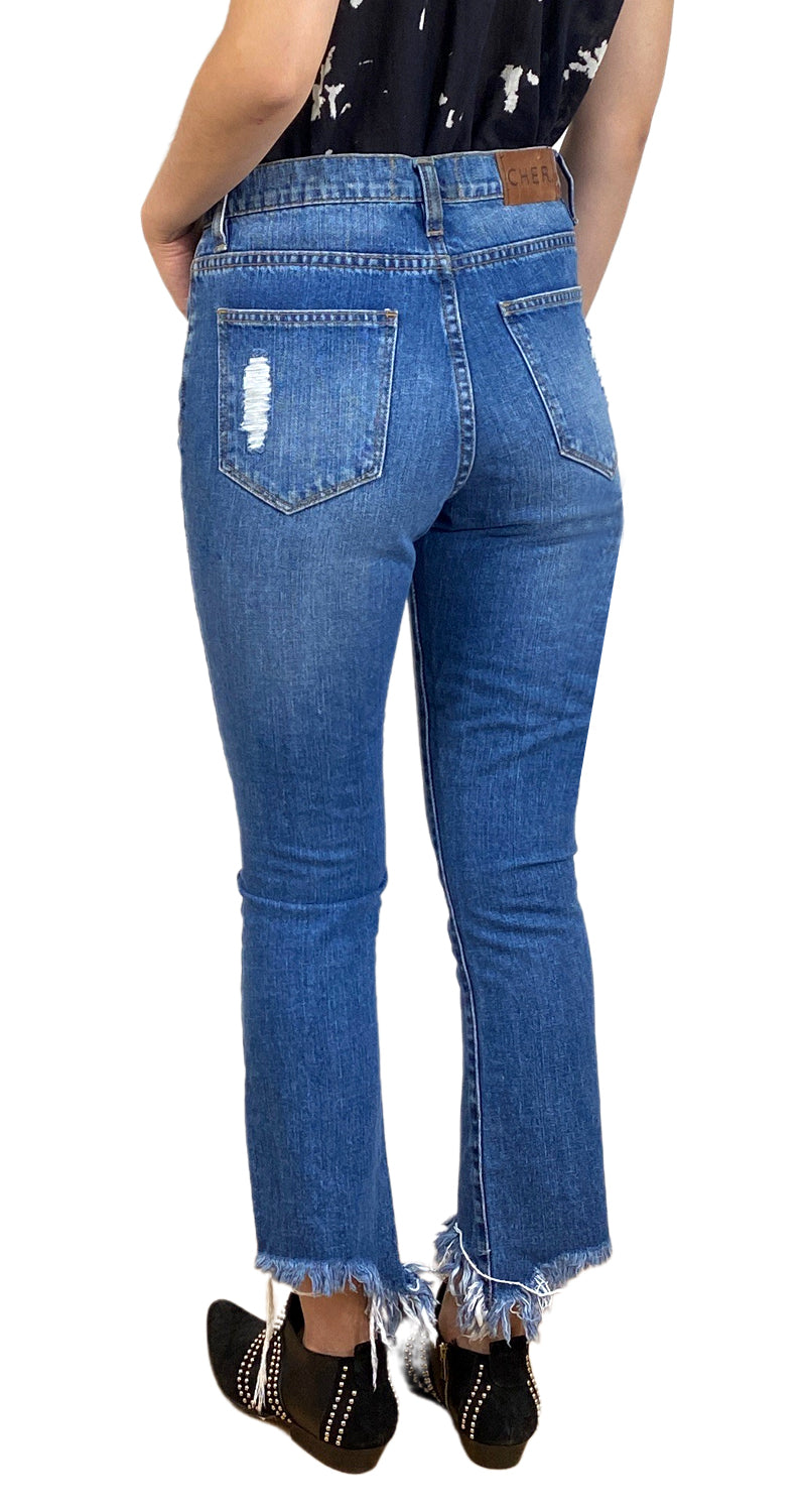 Jeans Capri Solter Azul