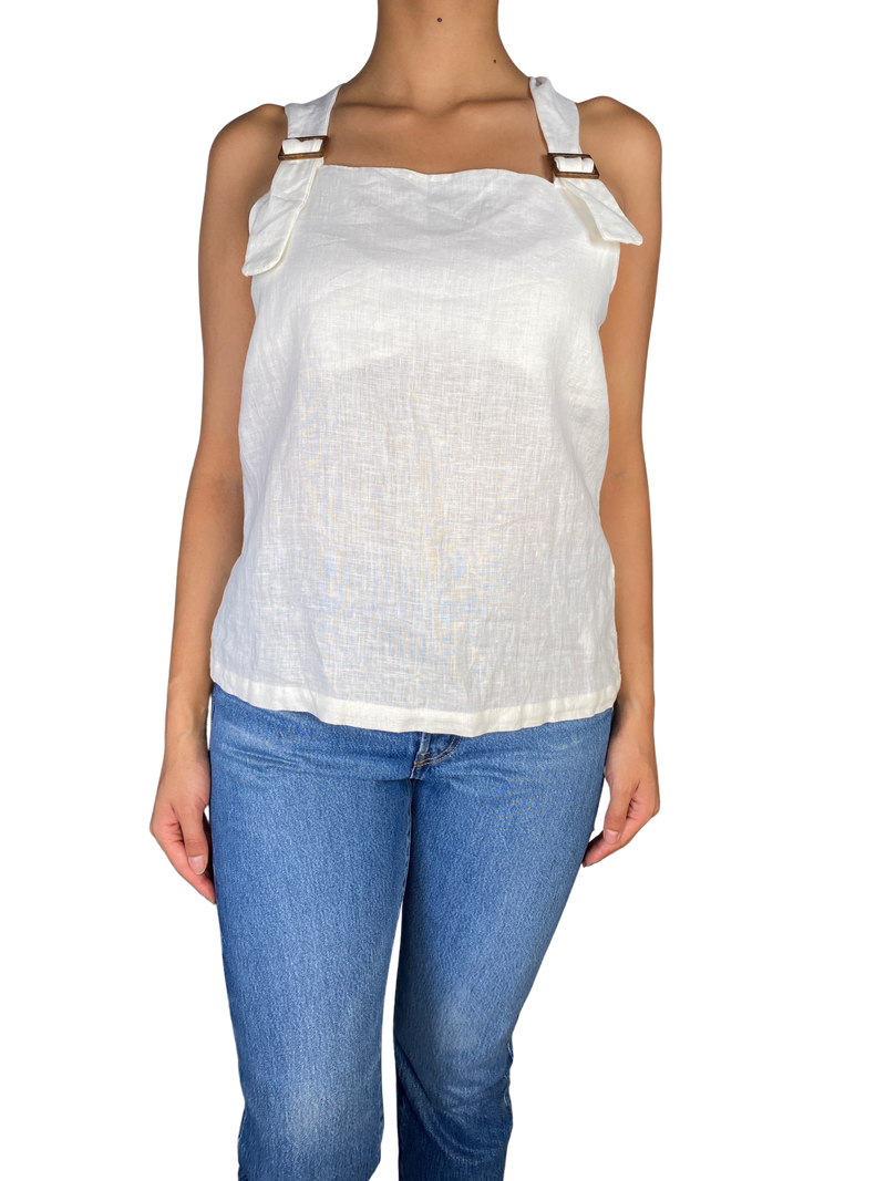 Blusa Lino Blanca