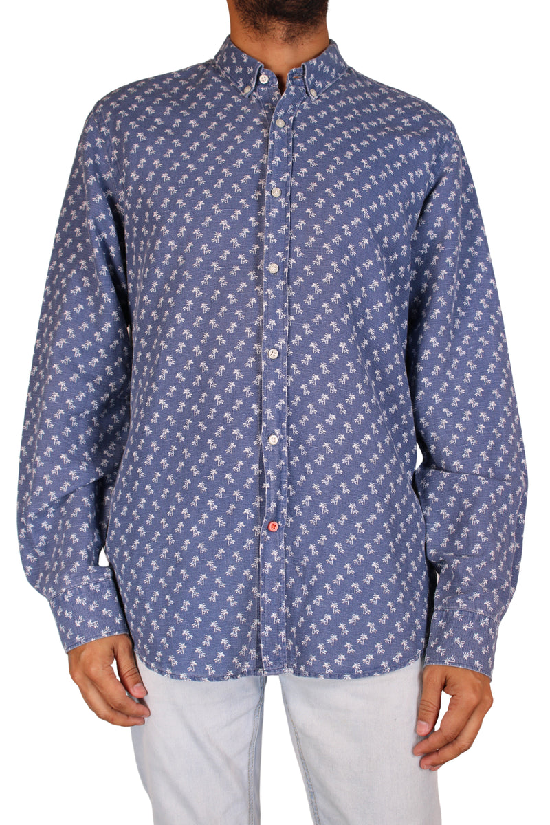 Camisa Palmeras Lino