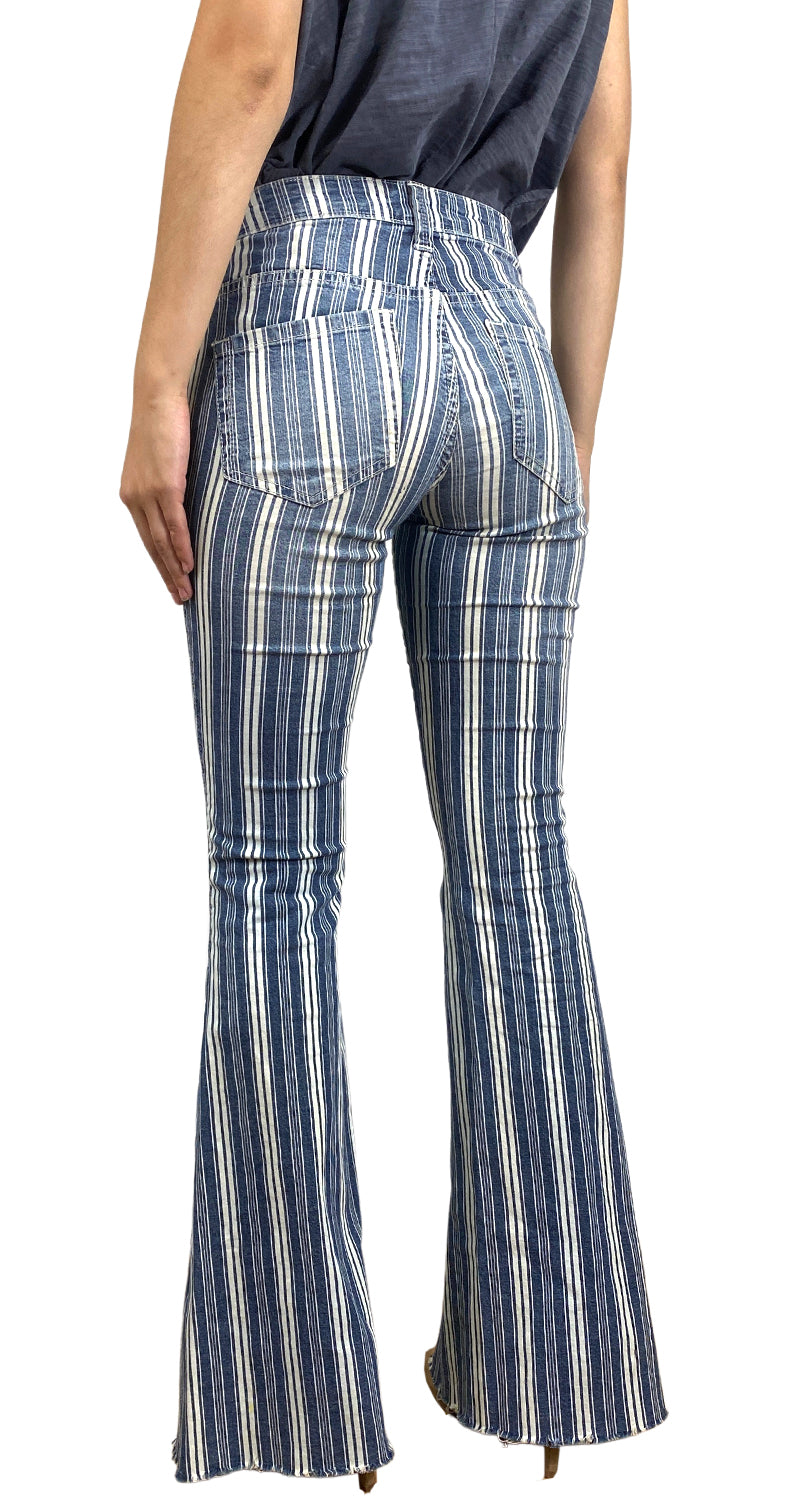 Pantalón Denim Rayas