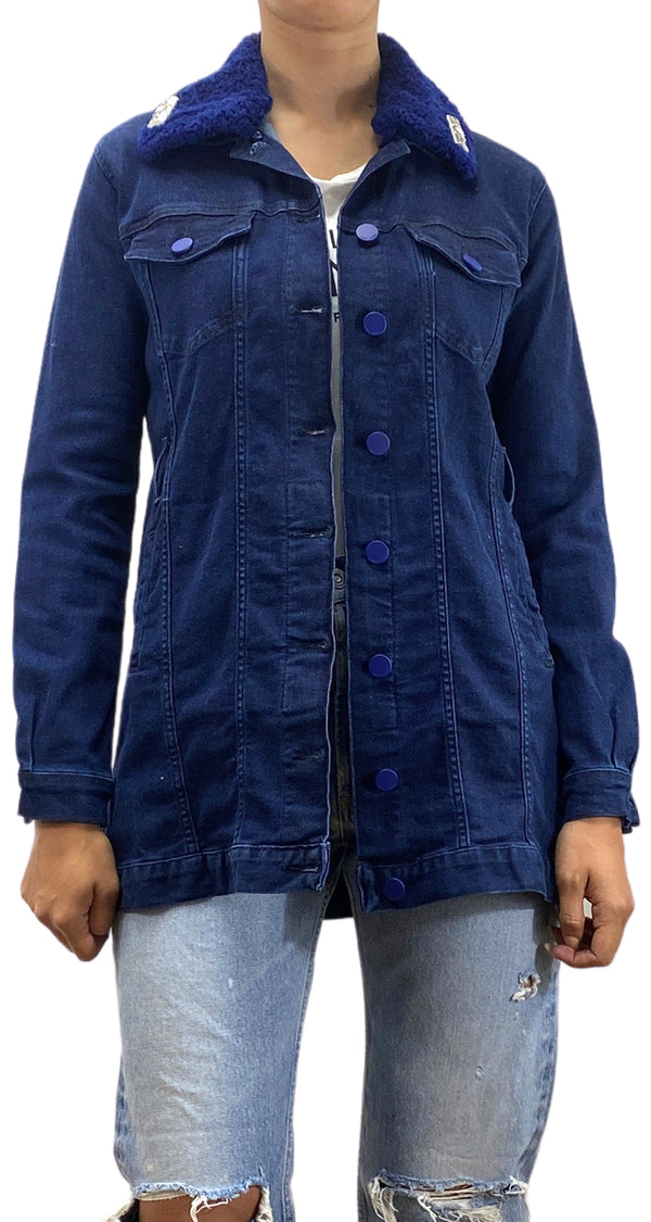 Chaqueta Denim Azul Marino