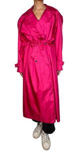 Trench Fucsia Vintage