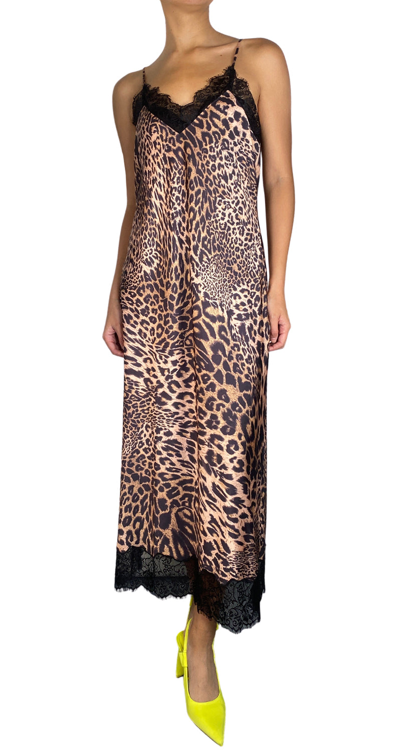 Vestido Lencero Animal Print