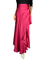 Falda Maxi Fucsia Vuelos