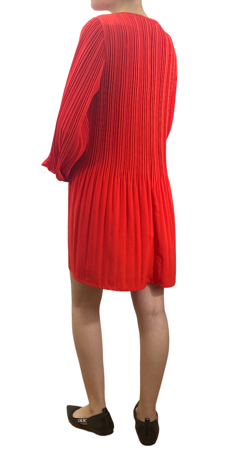 Maje vestido rojo hot sale