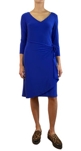 Vestido Azul Midi