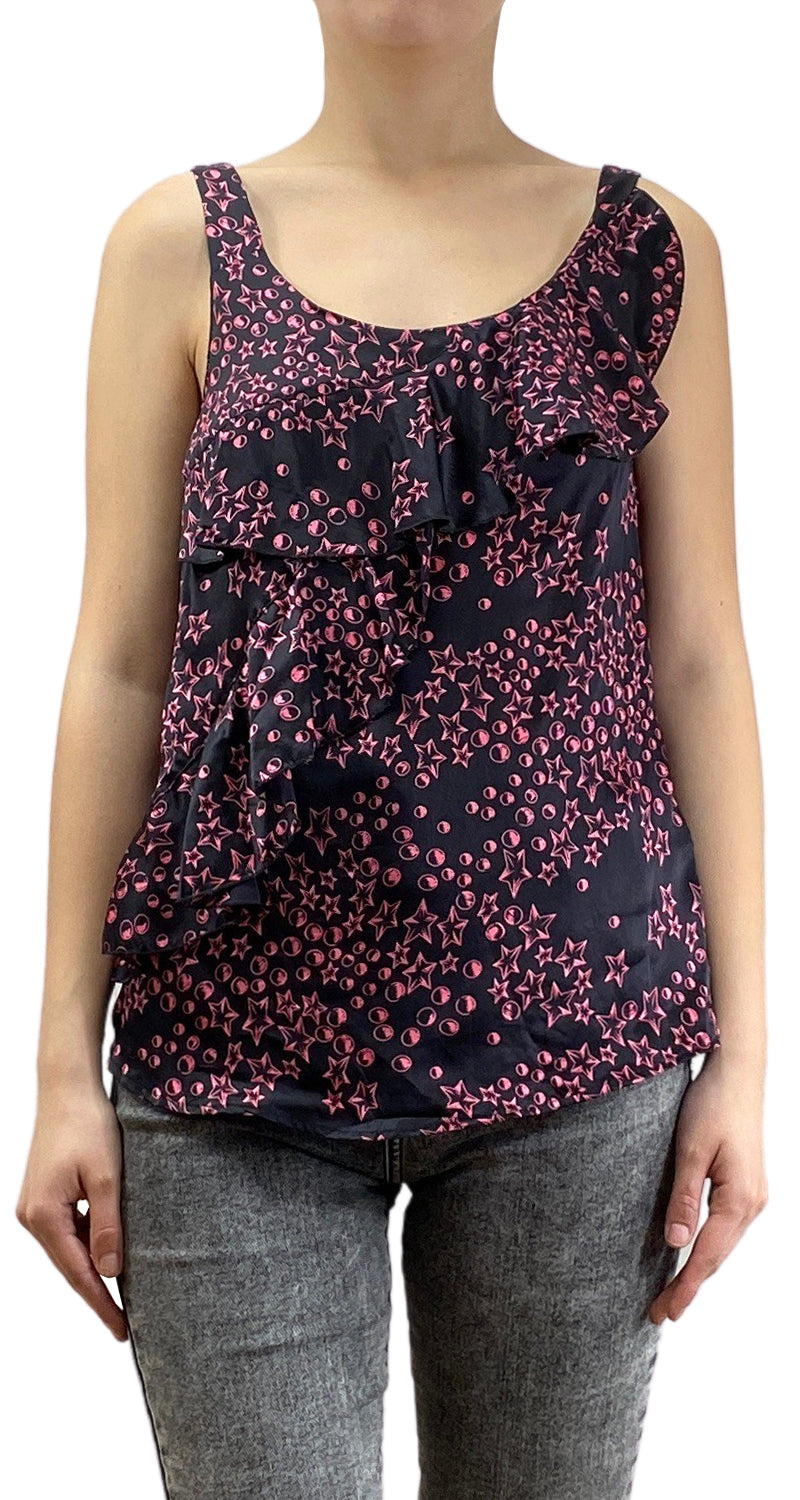 Blusa Seda Estampada