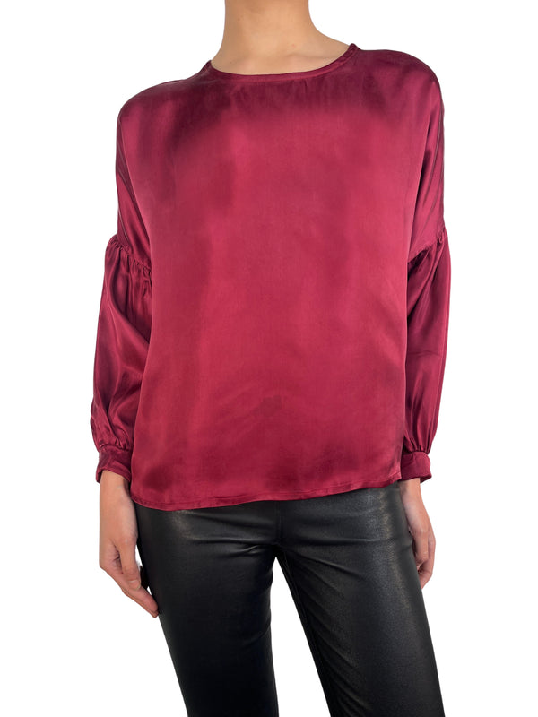 Blusa Burdeo