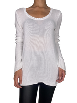 Sweater Tejido Blanco