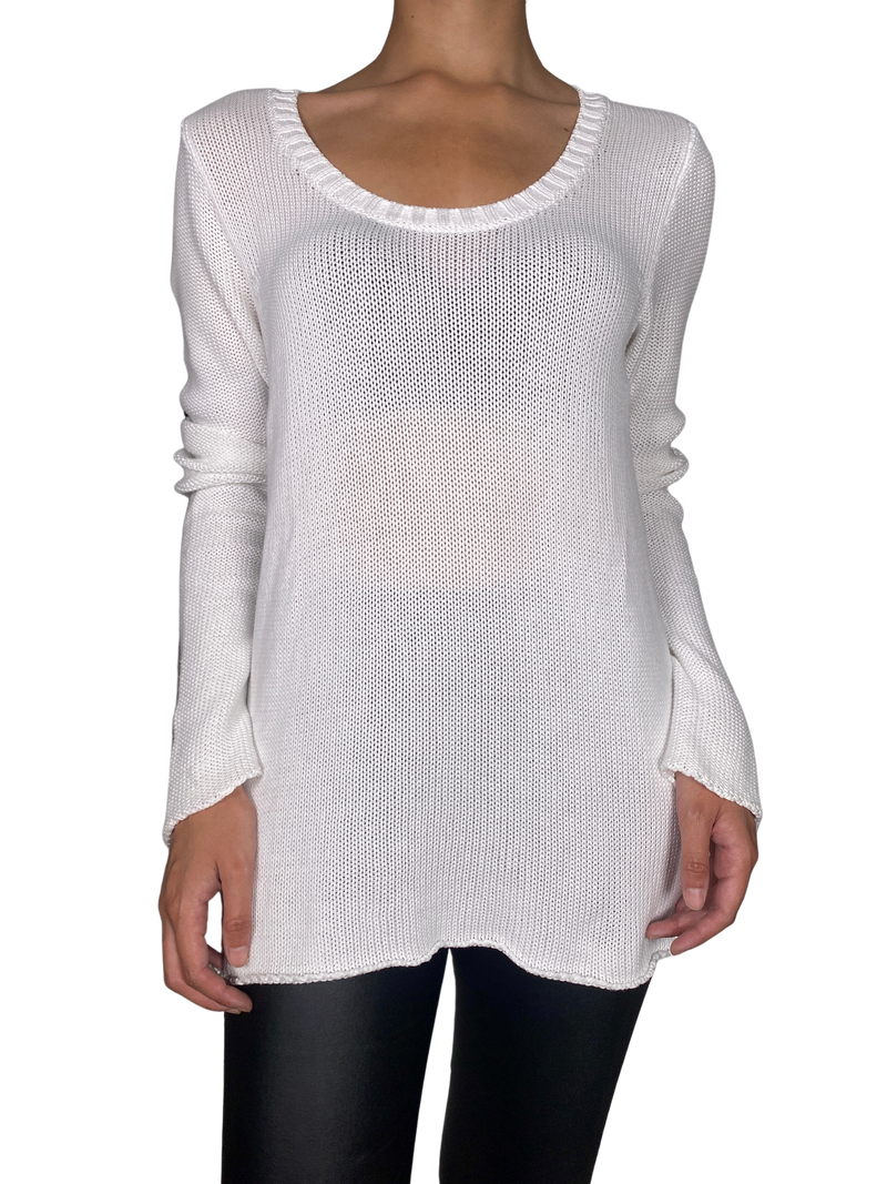 Sweater Tejido Blanco