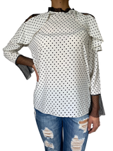 Blusa Puntos Volantes