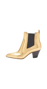 Botines Chelsea Metallic Gold