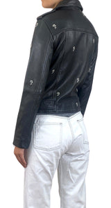 Chaqueta Biker Palmeras