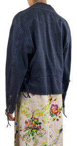 Chaqueta Denim Cinturón